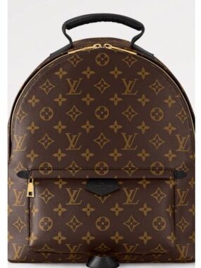 Louis Vuitton Palms Spring Brown Monogram Backpack MM